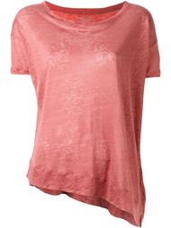 асимметричная футболка Majestic Filatures