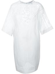платье шифт с вышивкой Ermanno Scervino