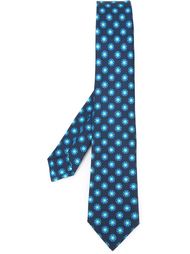 floral medallion neck tie Kiton