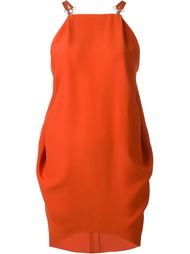 драпированное платье  Lanvin
