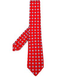 floral medallion tie Kiton