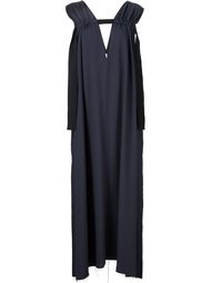 bare shoulder long dress Damir Doma