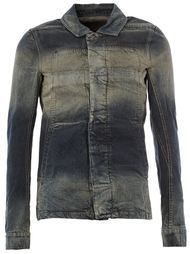 джинсовая куртка с линялым эффектом  Rick Owens DRKSHDW