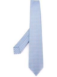 floral satin neck tie Kiton