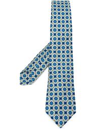 geometric pattern tie Kiton