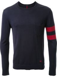 свитер с контрастными полосками   Guild Prime