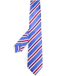 striped neck tie Kiton