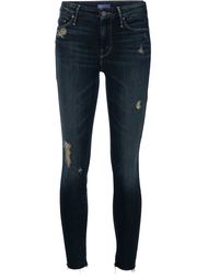 distressed skinny jeans Mother