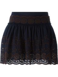 юбка с открытой вышивкой See By Chloé