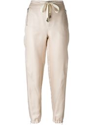 embelished drawstring tapered trousers Ermanno Scervino
