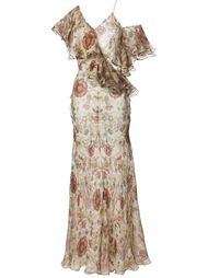 платье с цветочным принтом  Alexander McQueen