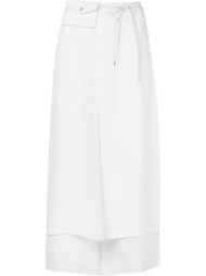 skirt overlay cropped trousers Rachel Comey