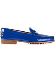 лакированные лоферы Tod's