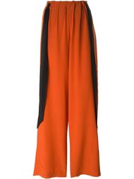 high-waisted tie-straps trousers Cédric Charlier