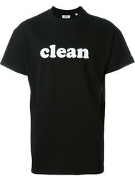 футболка с принтом "clean" Gcds