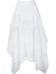 square detailing handkerchief skirt Derek Lam