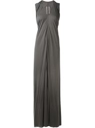 draped maxi dress Rick Owens