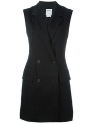 pinstripe blazer-style playsuit DKNY