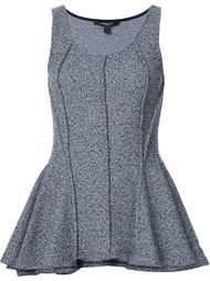 peplum structured tank top Derek Lam