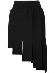 asymmetric bands skirt Opening Ceremony