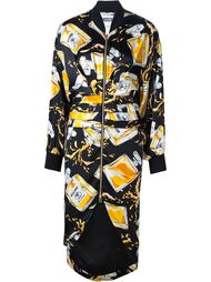 perfume bottle print dress Moschino