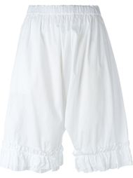 ruffle hem wide leg shorts Comme Des Garçons Comme Des Garçons