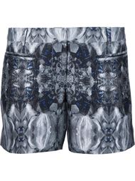 abstract print shorts Thomas Wylde