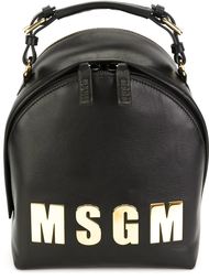 рюкзак с логотипом  MSGM