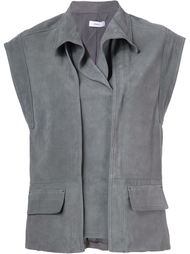 leather vest Vince