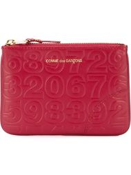 embossed coin purse Comme Des Garçons Wallet