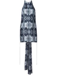 abstract print dress Thomas Wylde