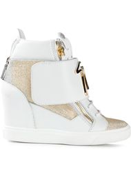 хайтопы на танкетке 'Microstud' Giuseppe Zanotti Design