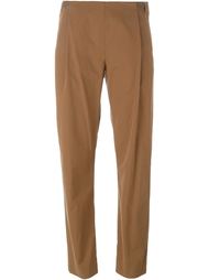 leather-trimmed trousers Stephan Schneider