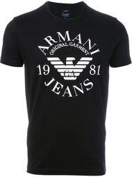 футболка с принтом логотипа   Armani Jeans