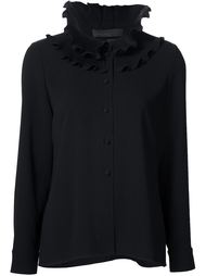 pleated collar shirt Co