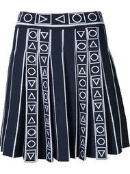 pleated jacquard skirt Peter Pilotto