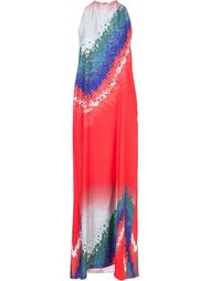 длинное платье с вырезом-халтер Baja East