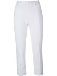 slim cropped trousers  Y-3