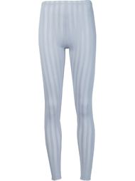 'Relax Stripe' leggings Pleats Please By Issey Miyake