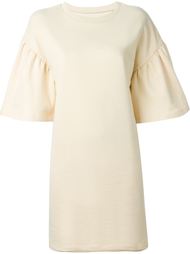 платье-толстовка с расклешенными рукавами Mm6 Maison Margiela