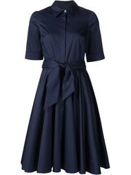 tie waist shirt dress Badgley Mischka