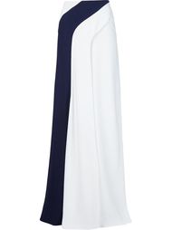 colour block overlay straight trousers Ralph Lauren Black