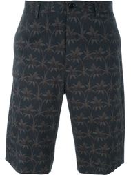 palm print shorts PS Paul Smith