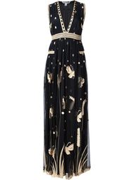 'Vivanette' butterfly embroidered dress Diane Von Furstenberg