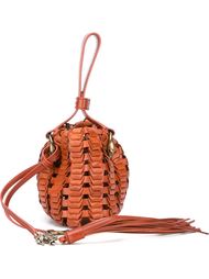 плетеная сумка-мешок  Roberto Cavalli