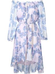 'Camila' chiffon off-the-shoulder dress Diane Von Furstenberg