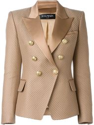 фактурный пиджак Balmain