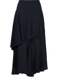 asymmetric ruffle midi skirt Marni
