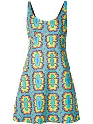 abstract print tank dress Jeremy Scott