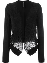interlaced textured jacket Giorgio Brato
